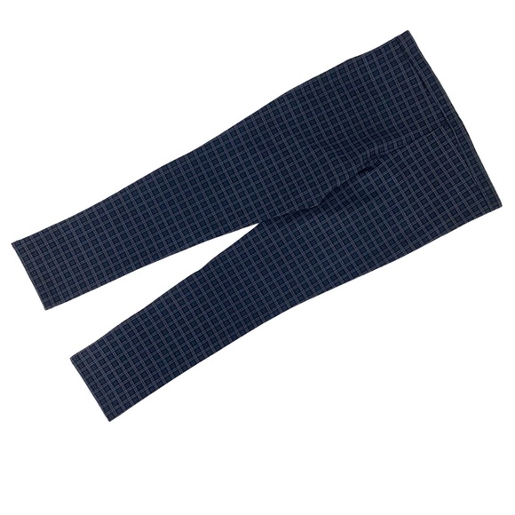 Orange Fashion Village NWT Tartan Plaid Slim Fit Ankle Pants, Large - Picture 4 of 16